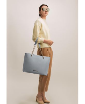 Women Large Tote Metal straps Victoria Hyde Torrans