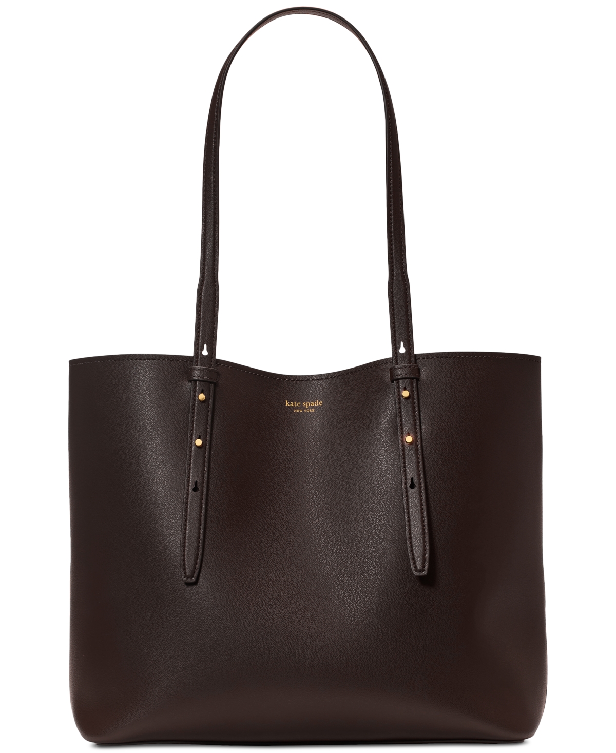 Kate Spade Do It All Medium Leather Tote Bag In Brown