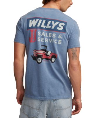 Lucky Brand - Men's Short Sleeve Jeep Willys Graphic T-Shirt