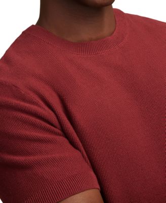 Men's Short Sleeve Crewneck Sweater