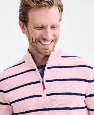 Men's Quarter-Zip Sweater, Macy's Exclusive