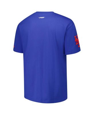 Men's Royal New York Mets Turn It Up Dropped Shoulder T-Shirt