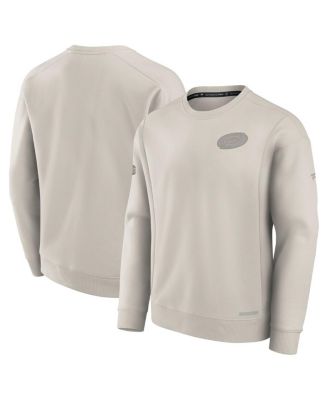 Fanatics - Men's Cream Carolina Hurricanes Authentic Pro Road Fleece Pullover Sweatshirt
