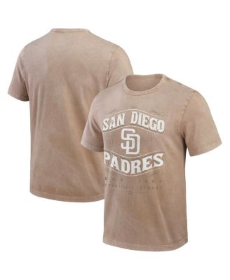 Fanatics - Men's Tan San Diego Padres Sun Faded T-Shirt
