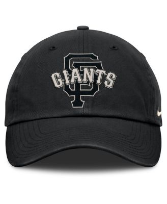 Men's Black San Francisco Giants Statement Club Adjustable Hat