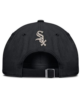 Men's Black Chicago White Sox Statement Club Adjustable Hat