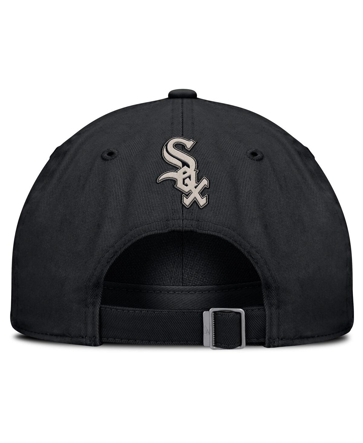 Nike Chicago White Sox Statement Club Menâs  Men's Mlb Adjustable Hat In Black