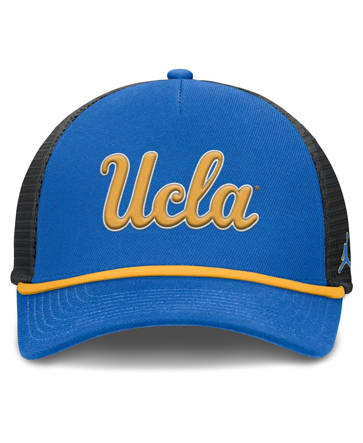 Jordan Men's Blue Ucla Bruins Rise Primetime Trucker Adjustable Hat In Blue