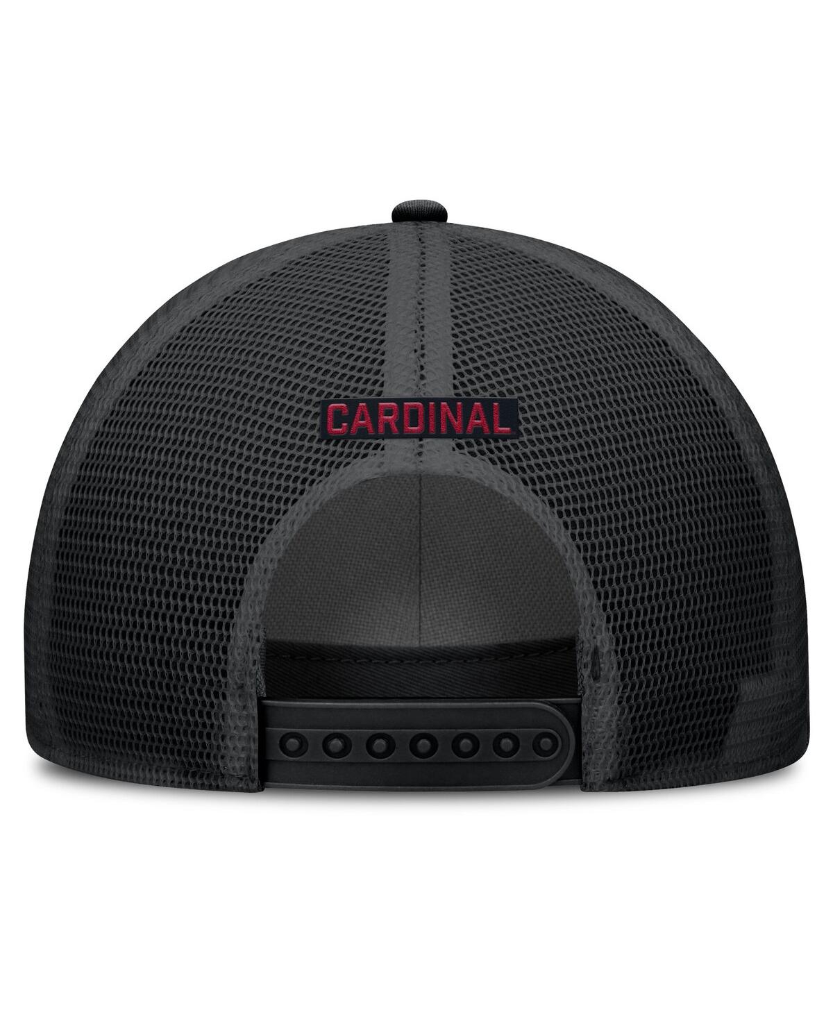 Nike Stanford Primetime Rise  Men's College Trucker Adjustable Hat In Black