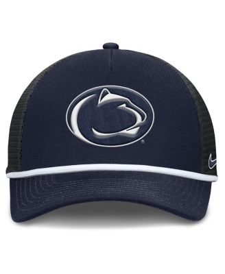 Men's Navy Penn State Nittany Lions Rise Primetime Trucker Adjustable Hat