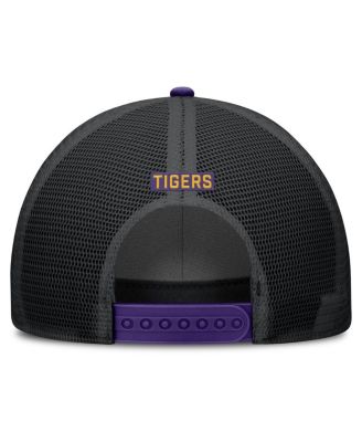 Men's Purple LSU Tigers Rise Primetime Trucker Adjustable Hat