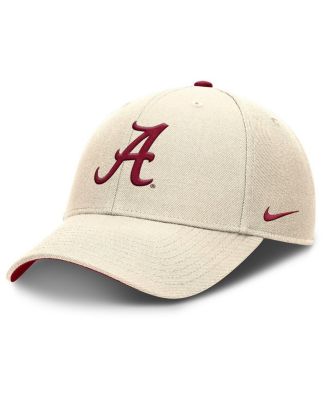 Nike - Men's Natural Alabama Crimson Tide Rise Primetime Performance Trucker Adjustable Hat
