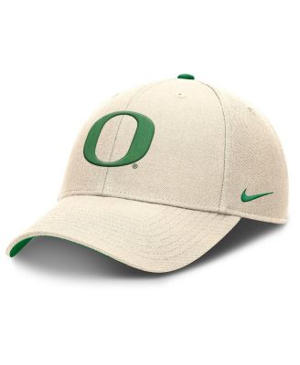 Nike - Men's Natural Oregon Ducks Rise Primetime Performance Trucker Adjustable Hat