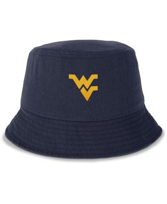 Men's Navy West Virginia Mountaineers Apex Primetime Bucket Hat