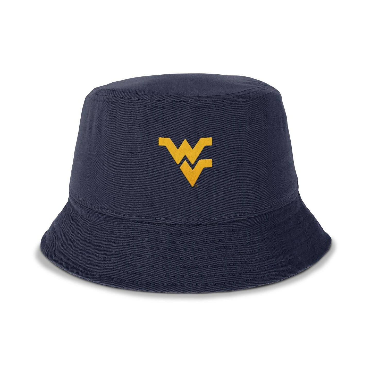 Мужская панама Nike Navy West Virginia Mountaineers Apex Primetime Bucket Hat — фото 2