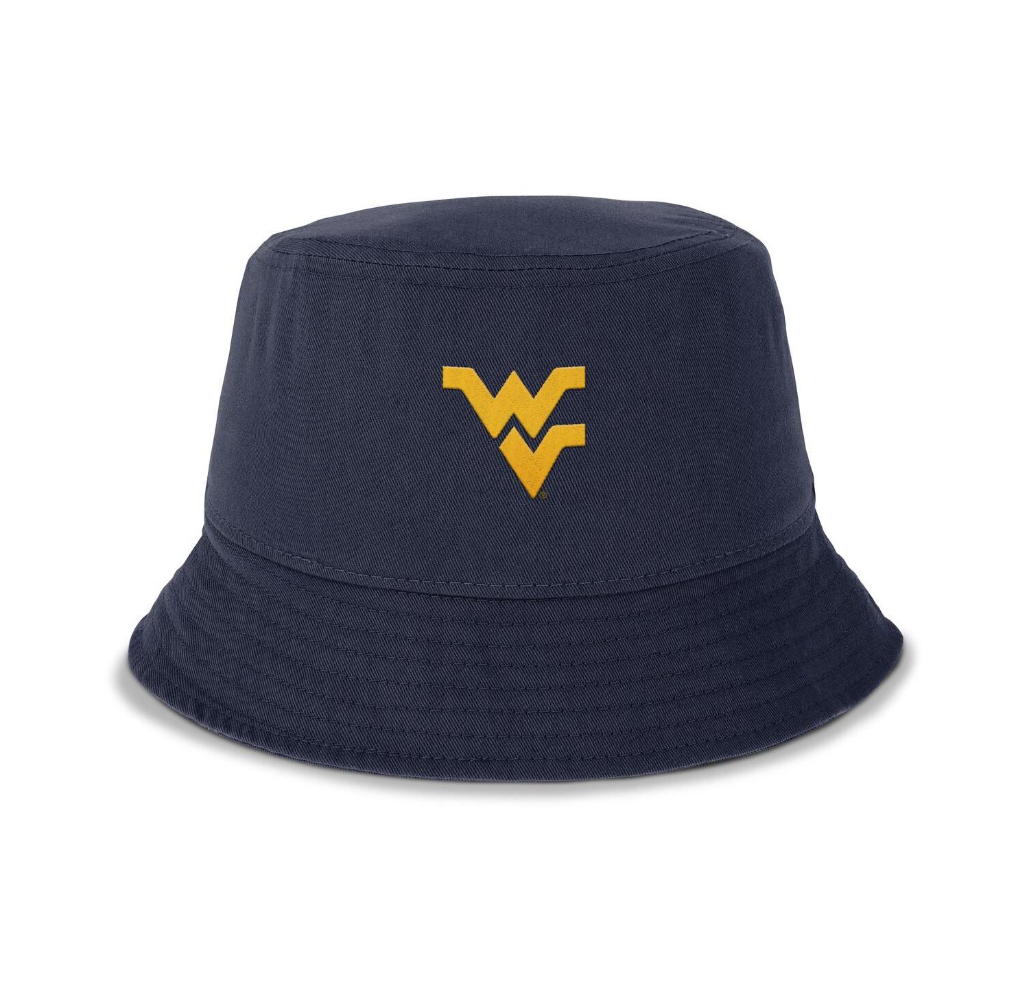 Men's Navy West Virginia Mountaineers Apex Primetime Bucket Hat