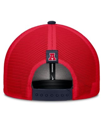 Men's Navy/Red Arizona Wildcats Legacy Arch Rise Performance Trucker Adjustable Hat