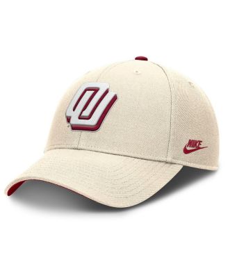 Nike - Men's Natural Oklahoma Sooners Rise Legacy Adjustable Hat