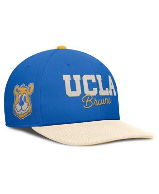 Nike - Men's Blue/Cream UCLA Bruins Pro Legacy Script Snapback Hat