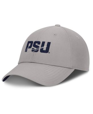 Nike - Men's Gray Penn State Nittany Lions Club Prep Performance Adjustable Hat