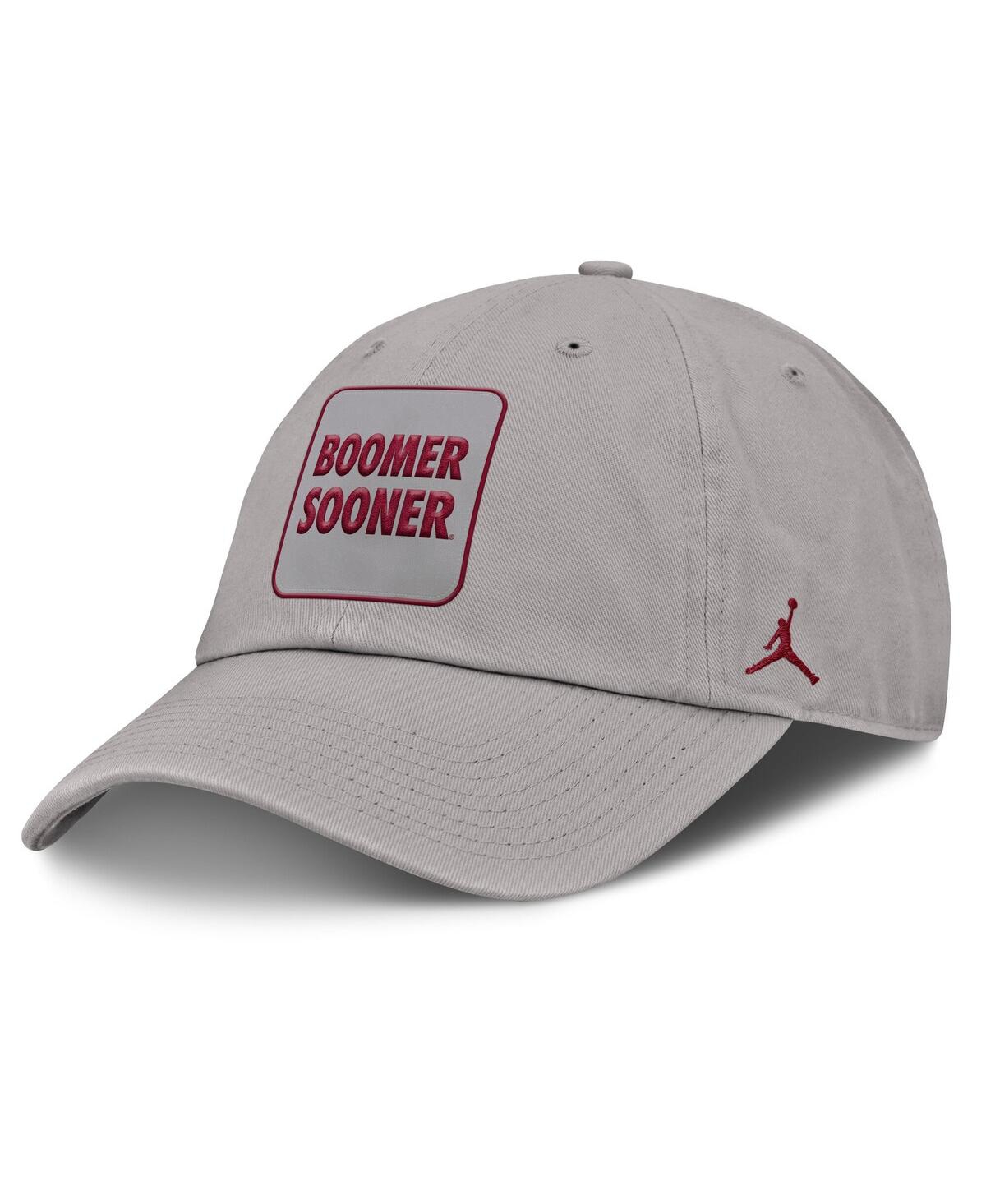Men's Gray Oklahoma Sooners Local Club Adjustable Hat - Gray