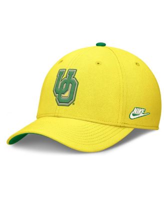 Nike - Men's Yellow Oregon Ducks Legacy Rise Performance Flex Hat