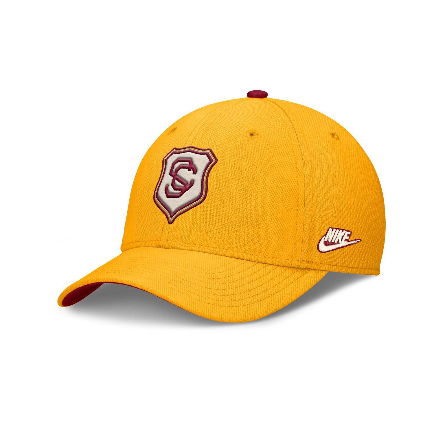 Men's Gold USC Trojans Legacy Rise Performance Flex Hat