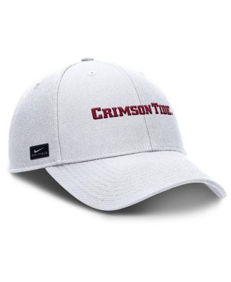 Men's White Alabama Crimson Tide 2025 On-Field Rise Performance Adjustable Hat