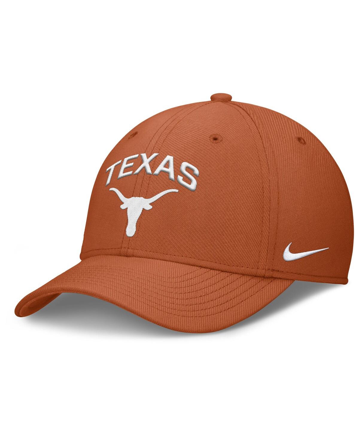 Men's Texas Orange Texas Longhorns 2025 On-Field Rise Performance Flex Hat - Texas Orange