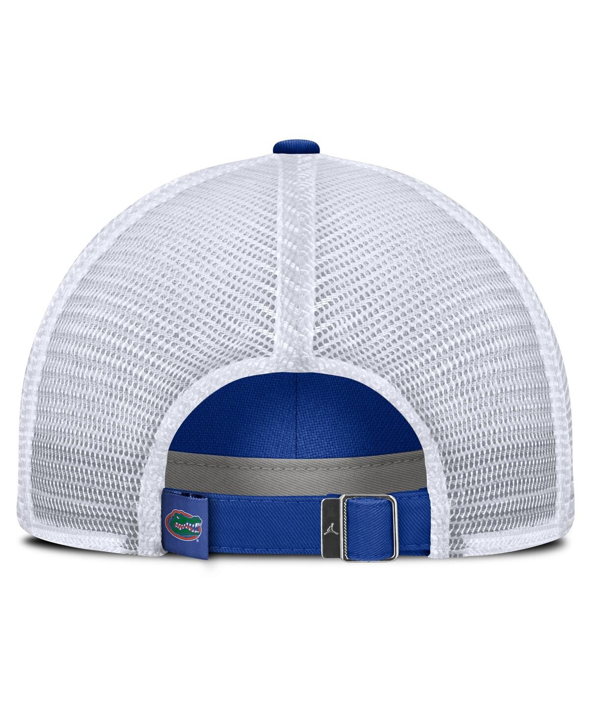 Jordan Men's Royal Florida Gators 2025 Gameday On-field Club Adjustable Trucker Hat In Blue