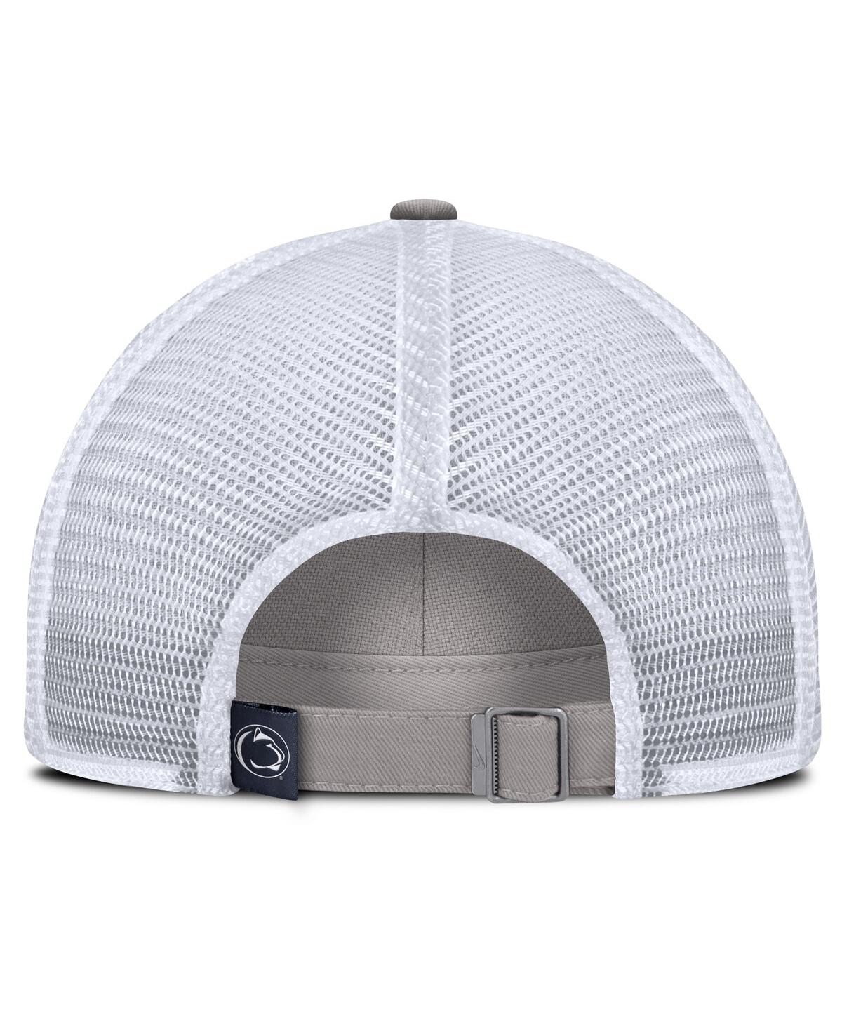 Nike Gray Penn State Nittany Lions 2025 Gameday On-field Club Adjustable Trucker Hat In Gray