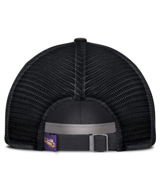 Men's Anthracite LSU Tigers 2025 Gameday On-Field Club Adjustable Trucker Hat
