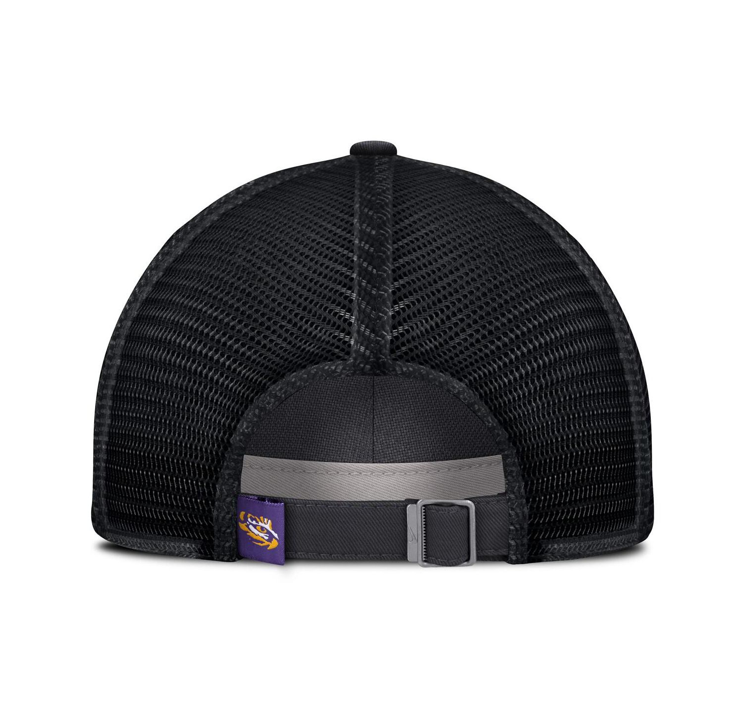 Men's Anthracite LSU Tigers 2025 Gameday On-Field Club Adjustable Trucker Hat