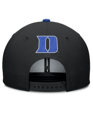 Men's Black Duke Blue Devils 2025 On-Field Pro Performance Adjustable Hat
