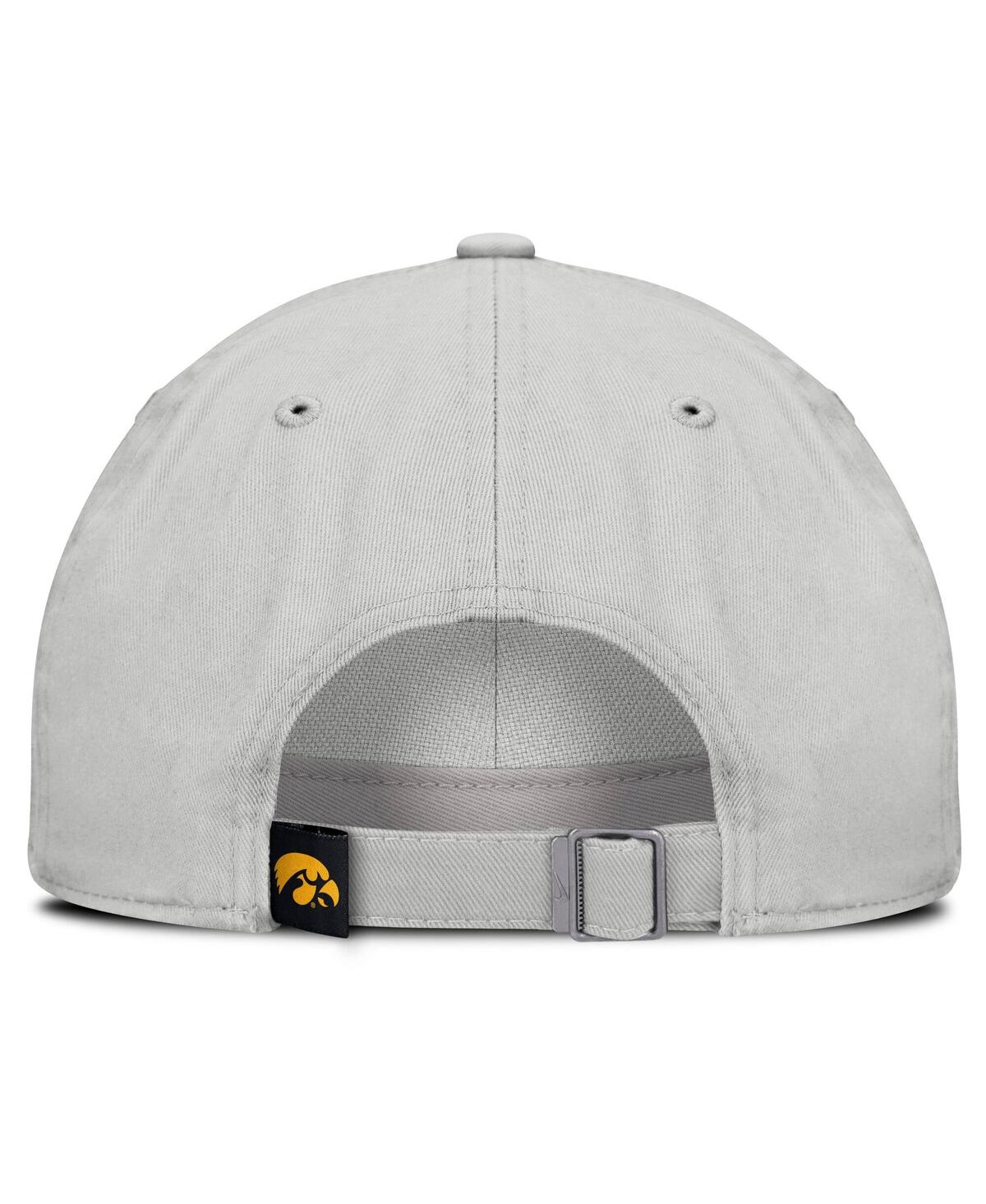 Nike Iowa Off-field Club Gameday  Men's College Adjustable Hat In Gray