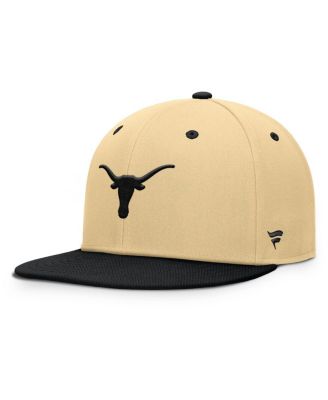 Fanatics - Men's Gold/Black Texas Longhorns Balance Fitted Hat