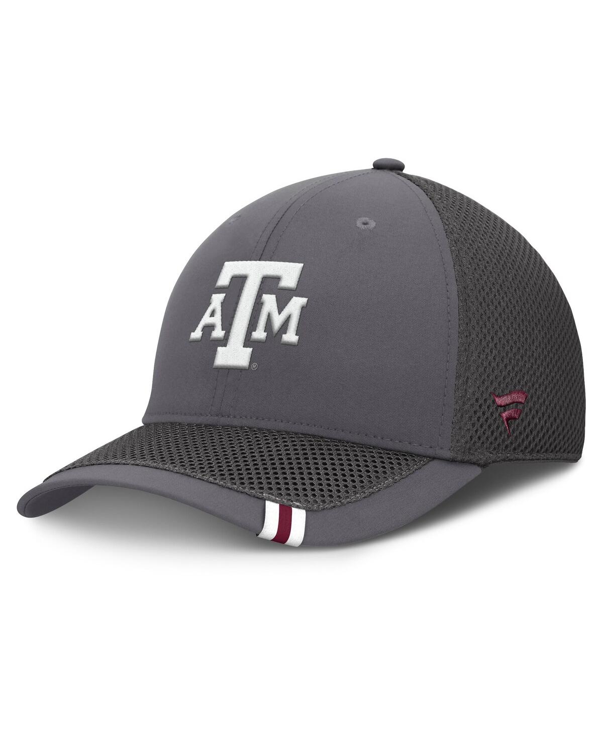 Fanatics Men's Gray Texas A M Aggies Clincher Flex Hat In Gray
