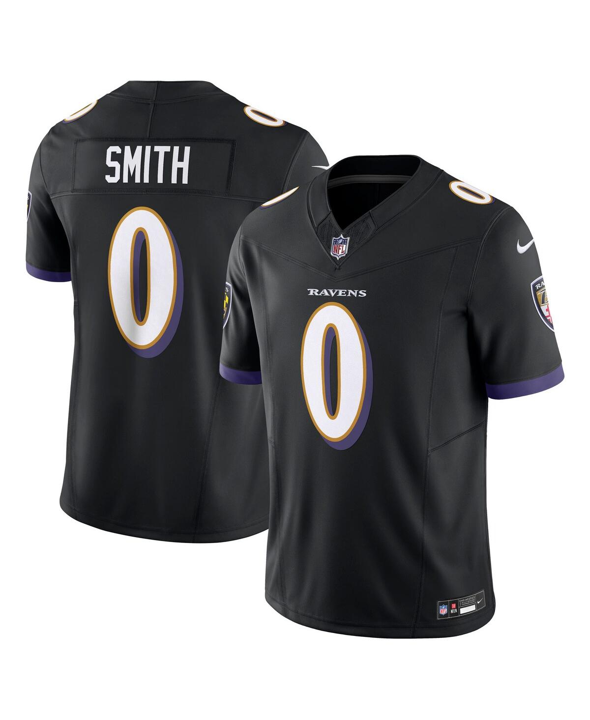 Men's Roquan Smith Black Baltimore Ravens Alternate Vapor F.u.s.e. Limited Jersey - Black