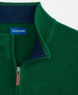 Men's Quarter-Zip Sweater, Macy's Exclusive