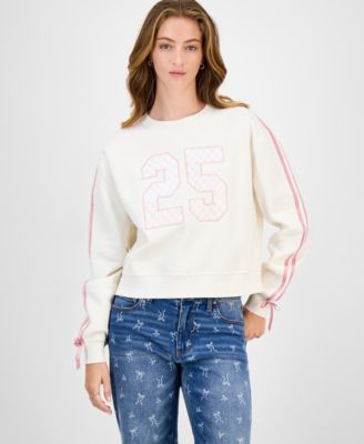 Juniors' Novelty Crewneck Sweatshirt