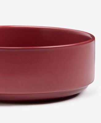 Aaden Matte Berry Cereal Bowl, Macy's Exclusive