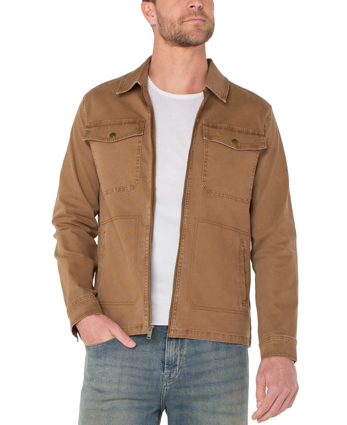 Мужская куртка на молнии