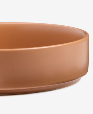 Aaden Matte Spice Dinner Bowl, Macy's Exclusive