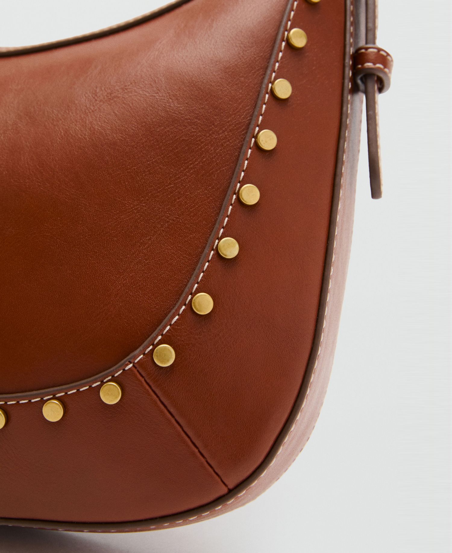 Women's Small Studded Shoulder Bag