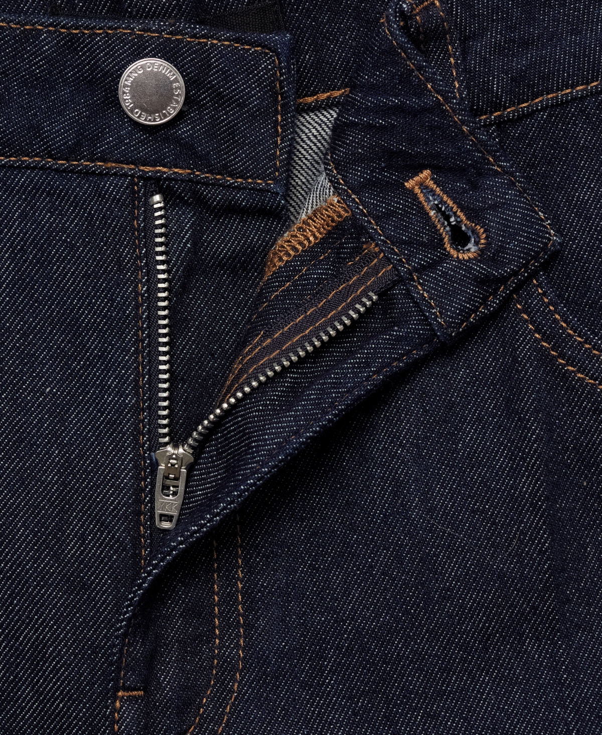 Mango High Waist Bermuda Denim Shorts In Blue