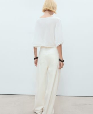 Women's Oversized Fine-Knit Sweater