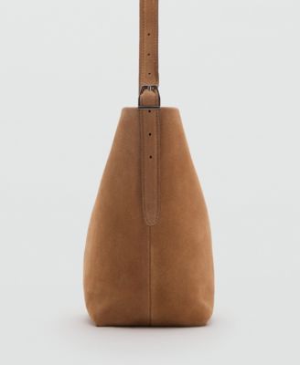 Women's Leather Bucket Bag