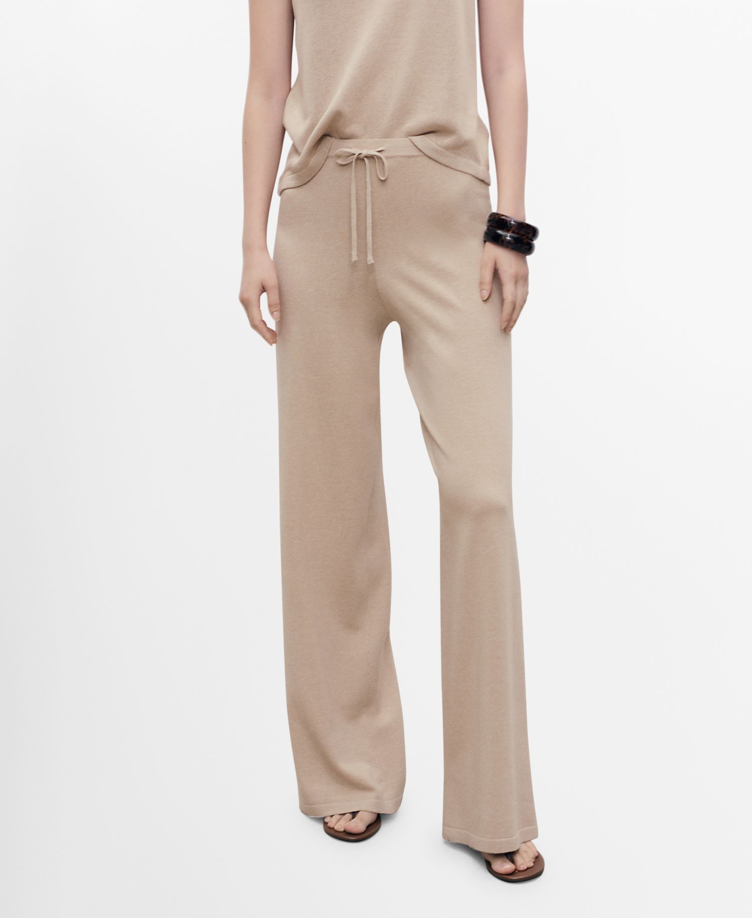 Women's Straight Knitted Pants
