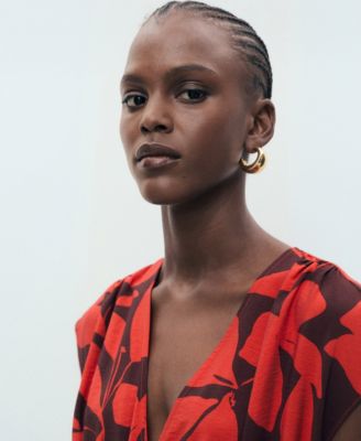 Women's Long Printed Dress