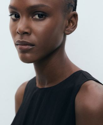 Women's Balloon Effect Long Dress